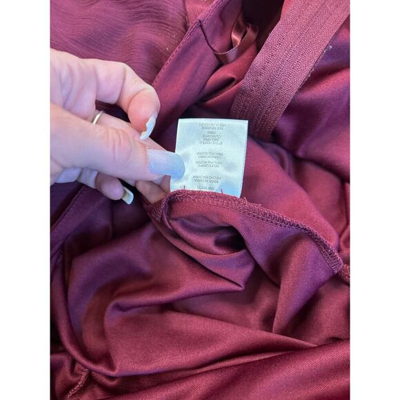 CITY VIBE Long Sleeve Square Neck Mini Party Fit + Flare romper Dress SZ 11 - Picture 9 of 9